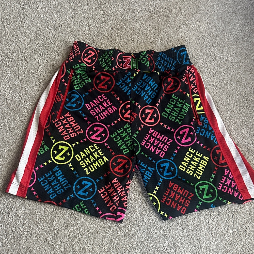 Zumba Wear Colorful Dance Shorts